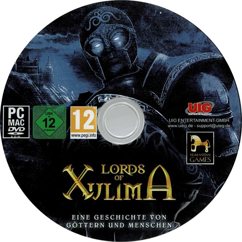 Media for Lords of Xulima (Macintosh and Windows)