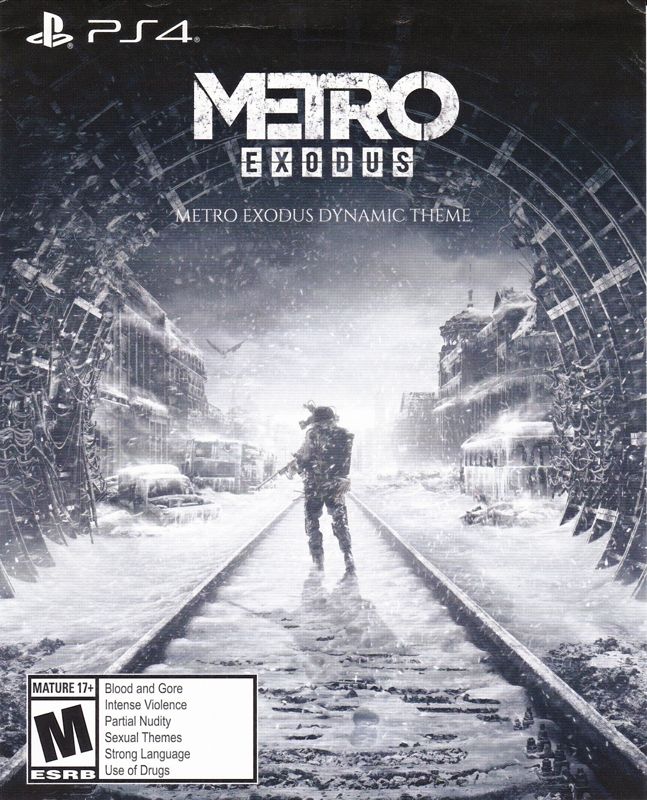 Other for Metro: Exodus (PlayStation 4): DLC Voucher (Front)