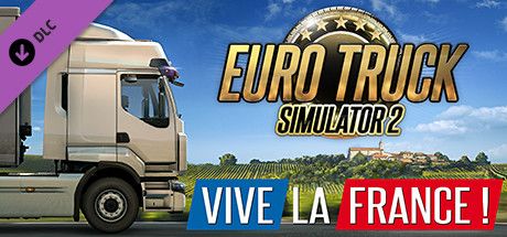 Front Cover for Euro Truck Simulator 2: Vive la France ! (Linux and Macintosh and Windows) (Steam release)