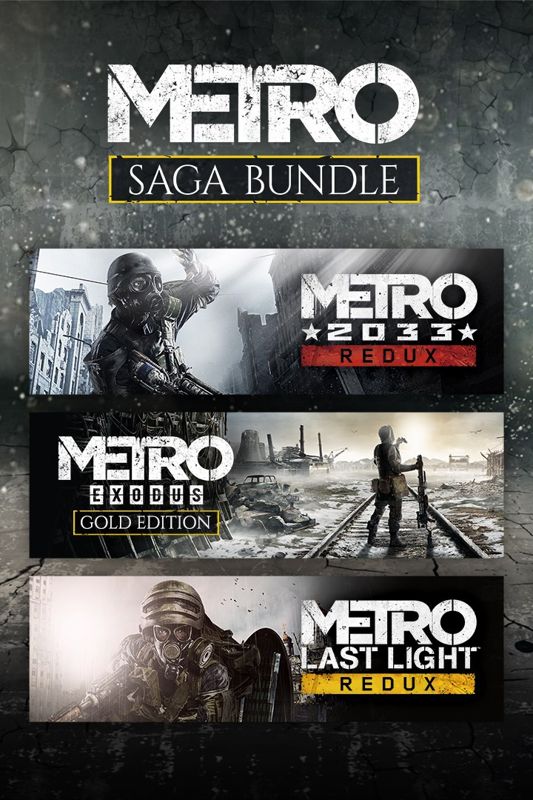 Front Cover for Metro: Saga Bundle (Windows Apps and Xbox One and Xbox Series) (download release)