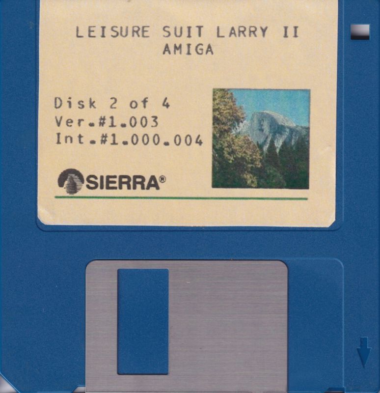 Media for Leisure Suit Larry Goes Looking for Love (In Several Wrong Places) (Amiga): Disk 2