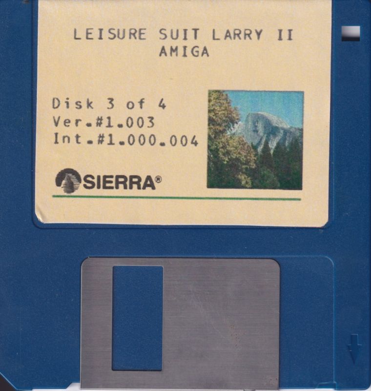 Media for Leisure Suit Larry Goes Looking for Love (In Several Wrong Places) (Amiga): Disk 3