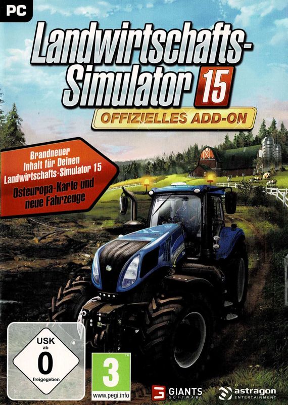 Front Cover for Farming Simulator 15: Official Expansion - Gold (Windows)
