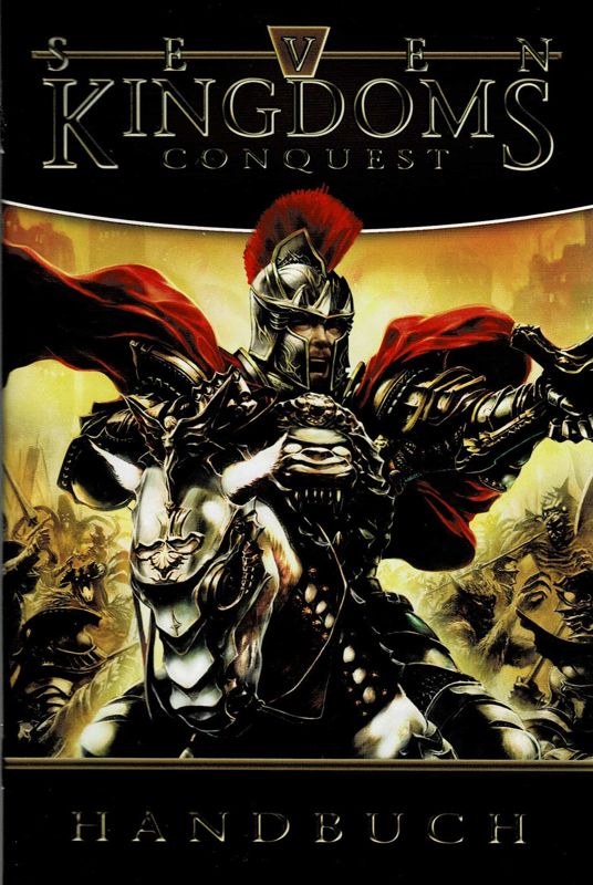 Manual for Seven Kingdoms: Conquest (Windows): Front
