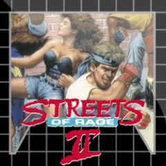 Front Cover for Streets of Rage 2 (PlayStation 3) (Download release)