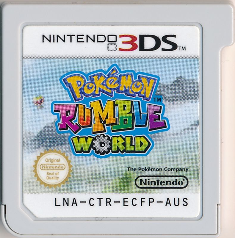 Pokémon Rumble World cover or packaging material MobyGames