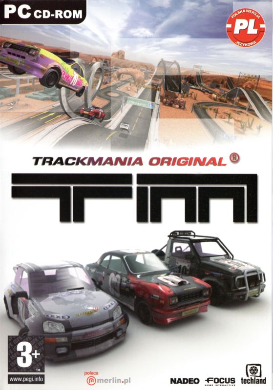 Front Cover for TrackMania Original (Windows)