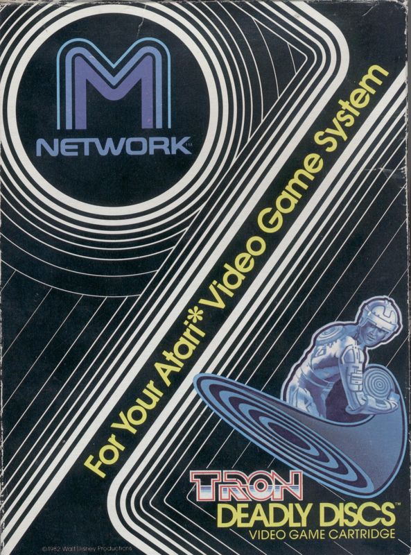 Front Cover for Tron: Deadly Discs (Atari 2600)