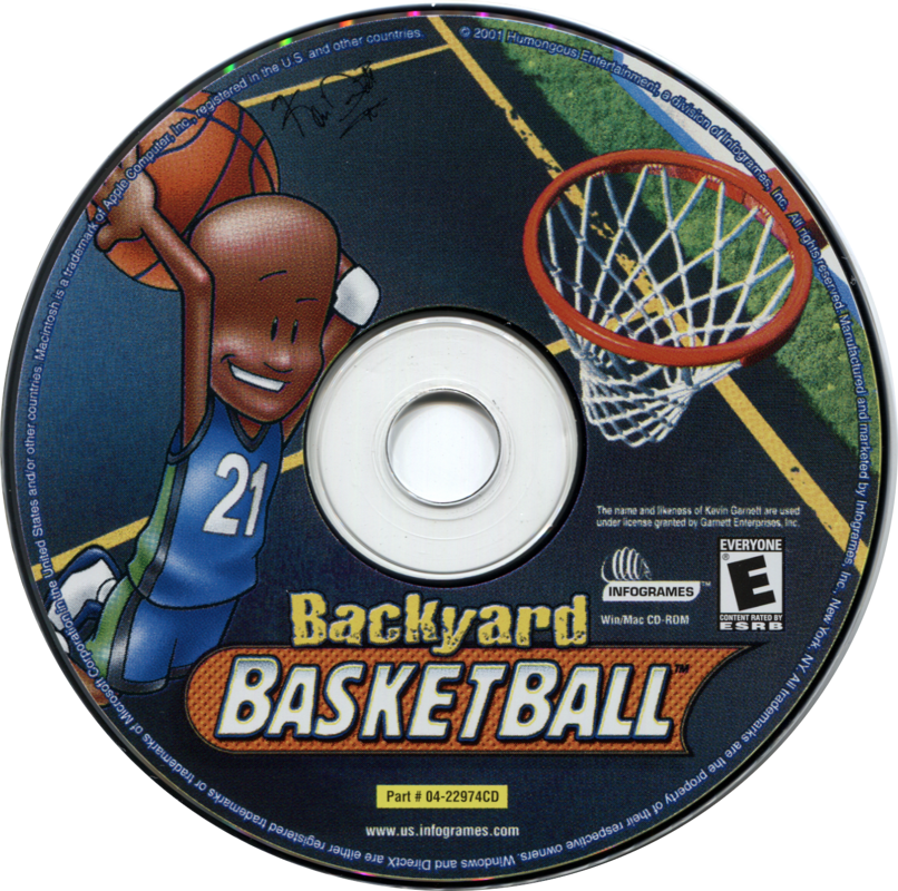 Media for Backyard Basketball (Macintosh and Windows)