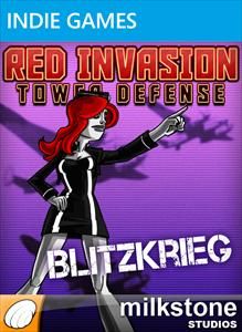 Front Cover for Red Invasion: Tower Defense - Blitzkrieg (Xbox 360)