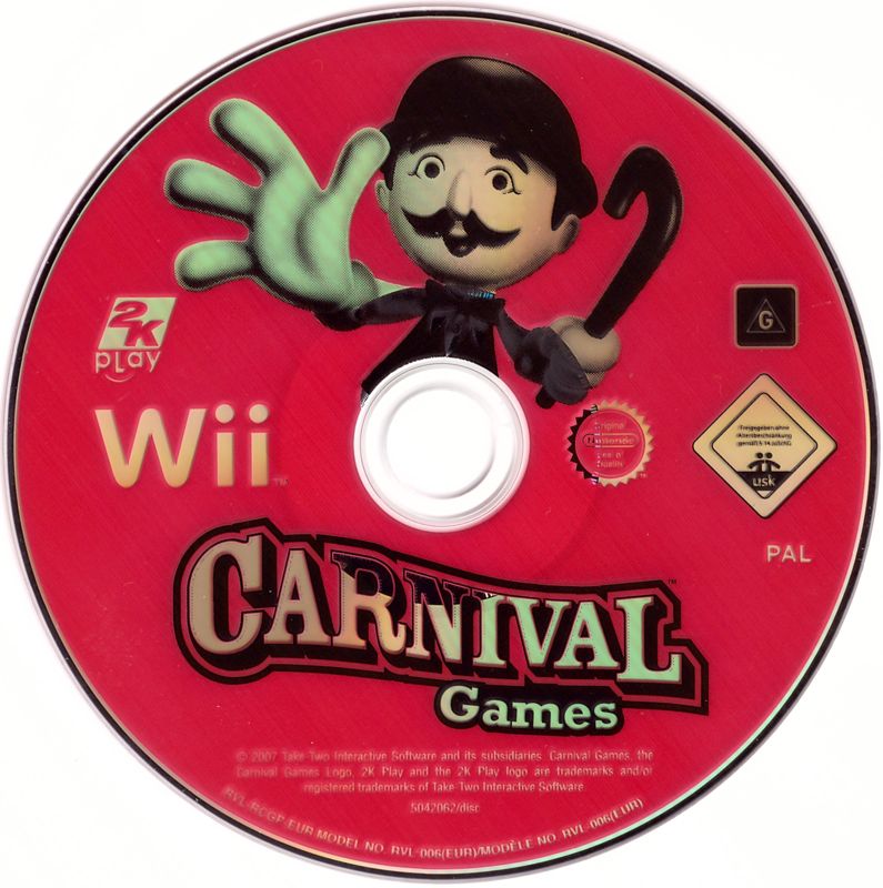 Media for Carnival Games (Wii)