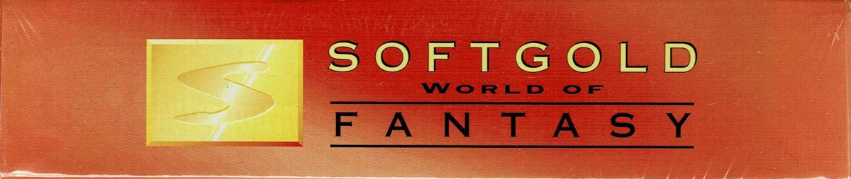 Spine/Sides for Softgold: World of Fantasy (DOS): Top