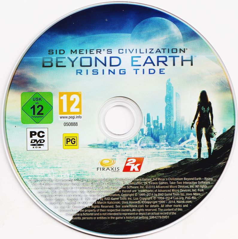 Media for Sid Meier's Civilization: Beyond Earth - Rising Tide (Windows)
