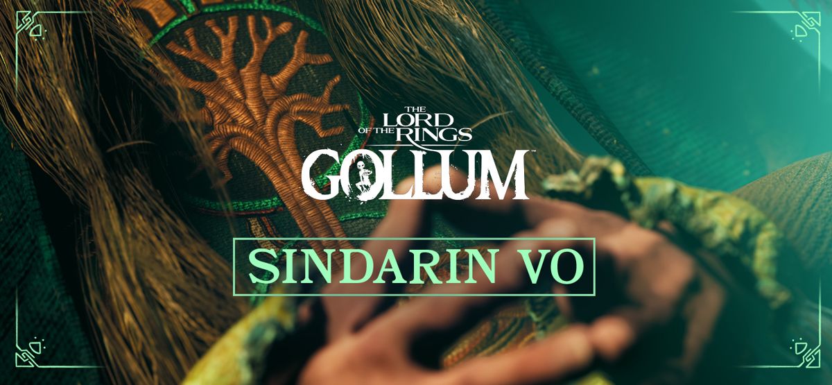 Front Cover for The Lord of the Rings: Gollum - Sindarin VO (Windows) (GOG.com release)