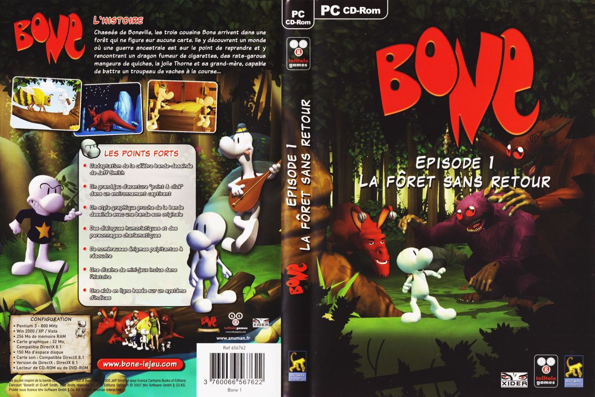 Other for Bone: Out from Boneville (Windows): Keep Case - Full Cover
