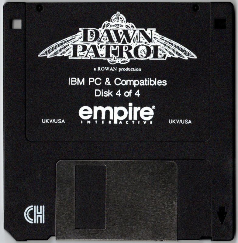 Media for Dawn Patrol (DOS) (3.5" Floppy Release): Disk 4/4