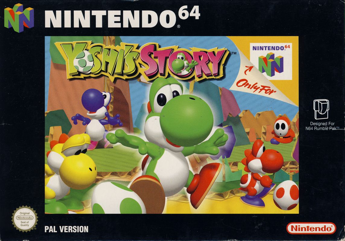 Front Cover for Yoshi's Story (Nintendo 64)