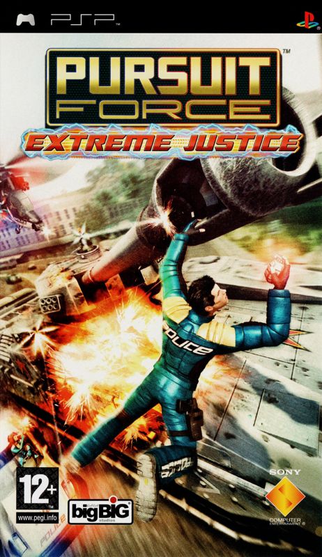 Front Cover for Pursuit Force: Extreme Justice (PSP)