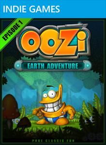 Front Cover for Oozi: Earth Adventure - Episode 1 (Xbox 360): XNA Indie release
