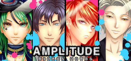 Front Cover for Amplitude: A Visual Novel (Linux and Macintosh and Windows) (Steam release)