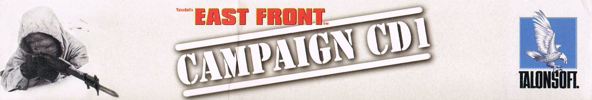 Spine/Sides for TalonSoft's East Front: Campaign CD 1 (Windows): Top