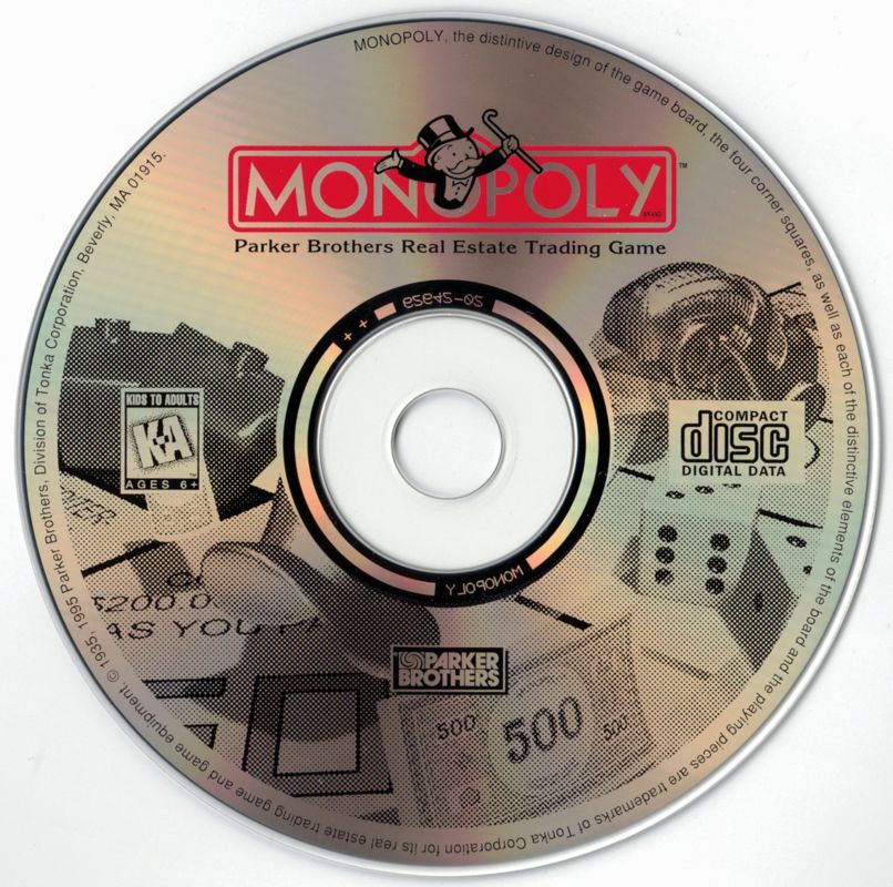 Media for Monopoly (Windows and Windows 3.x) (Alternate release)