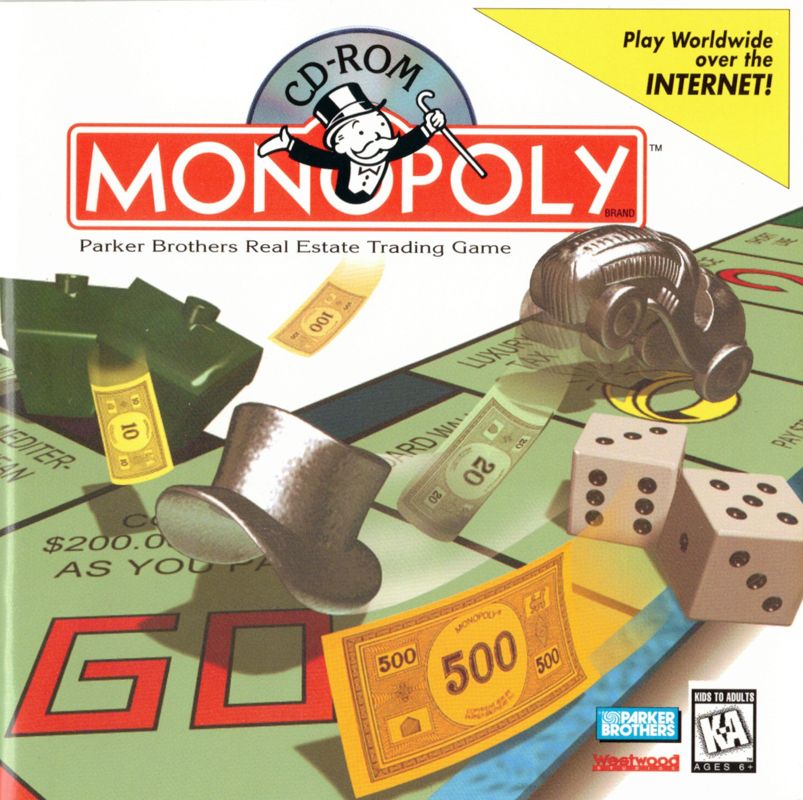 Other for Monopoly (Windows and Windows 3.x) (Alternate release): Jewel Case - Front