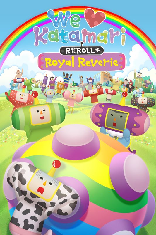 Front Cover for We ♥ Katamari: Reroll+ Royal Reverie (Xbox One and Xbox Series) (download release)