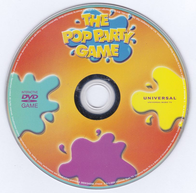 Media for The Pop Party Game (DVD Player)