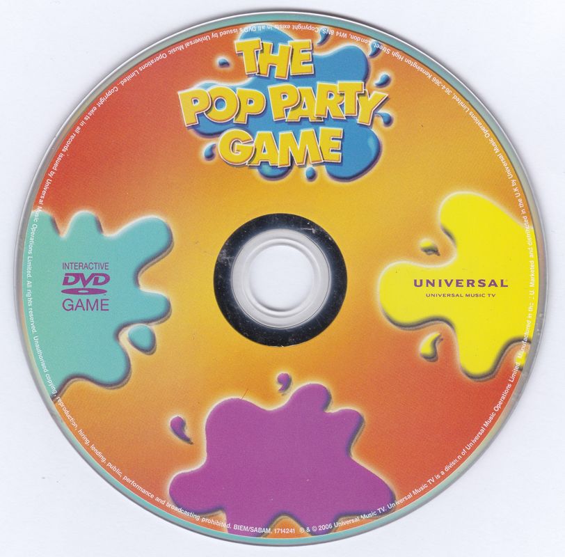 The Pop Party Game Cover Or Packaging Material MobyGames