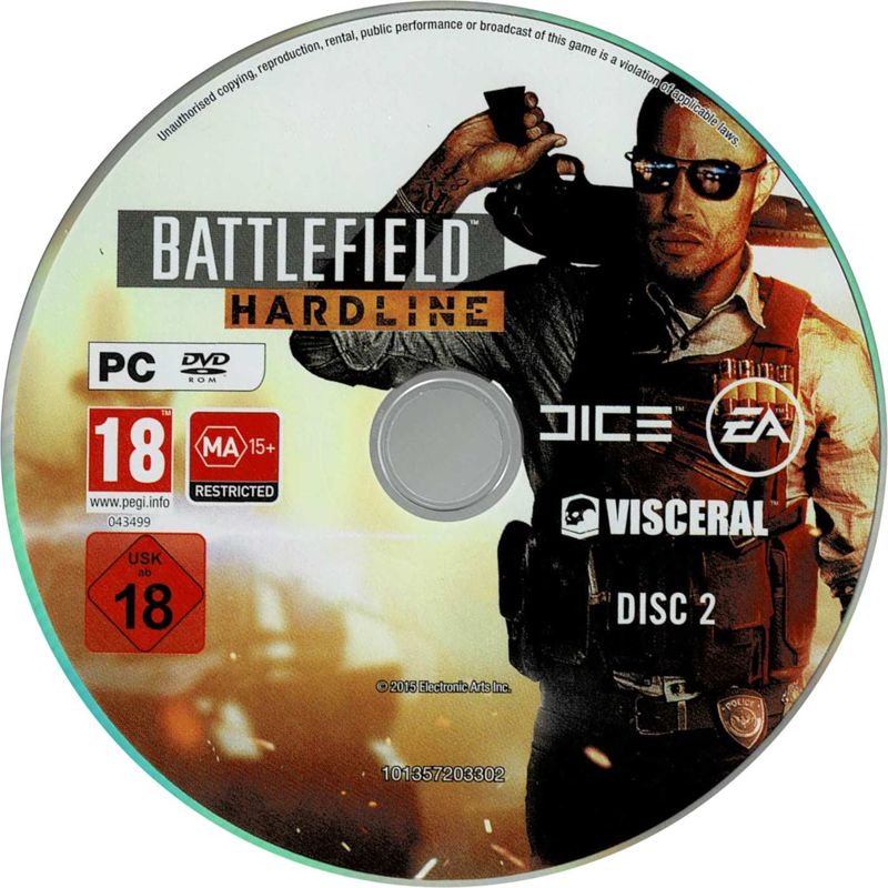 Battlefield: Hardline Cover Or Packaging Material - MobyGames