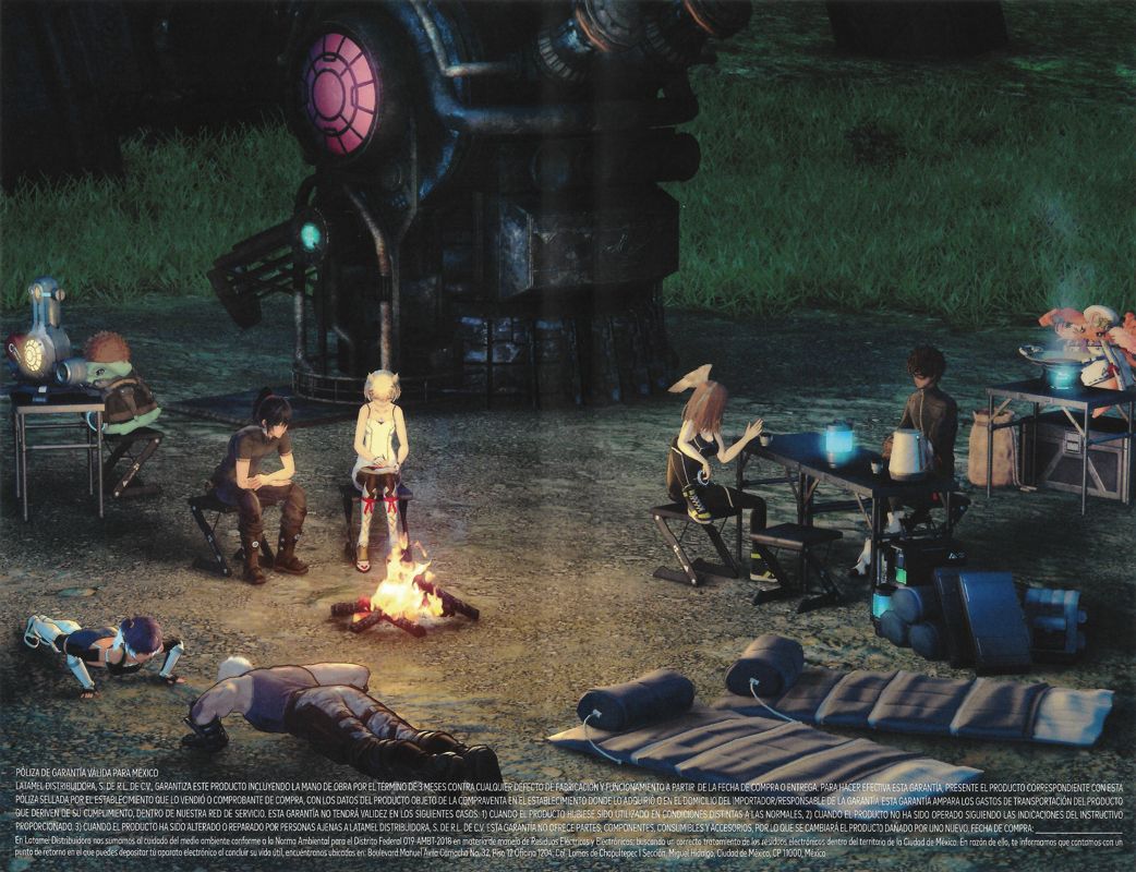 Inside Cover for Xenoblade Chronicles 3 (Nintendo Switch)