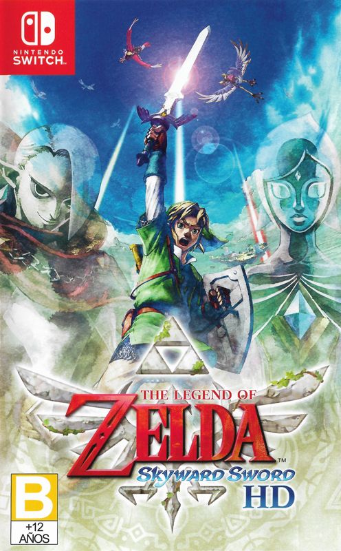 Front Cover for The Legend of Zelda: Skyward Sword (Nintendo Switch)