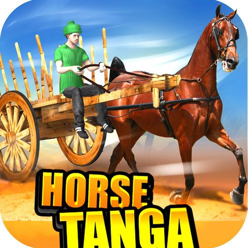 Front Cover for Horse Tanga Racing (iPad and iPhone)