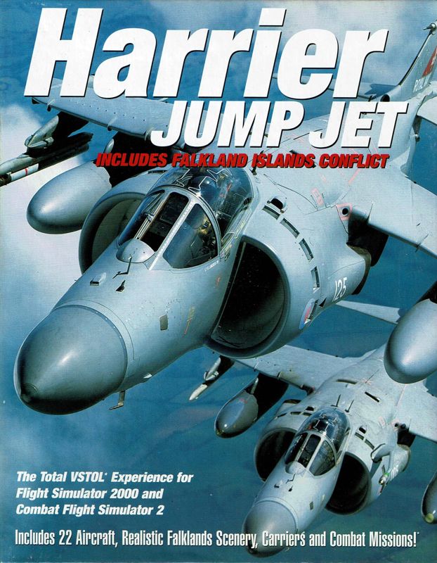 Front Cover for Harrier Jump Jet (Windows)
