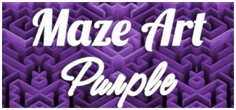 Front Cover for Maze Art: Purple (Windows) (Steam release)