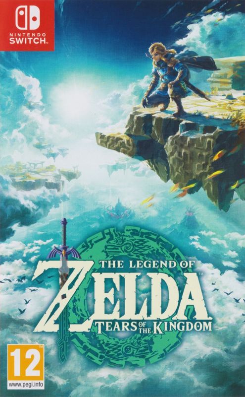 Front Cover for The Legend of Zelda: Tears of the Kingdom (Nintendo Switch)