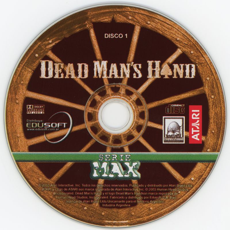 Media for Dead Man's Hand (Windows) (Serie MAX release): Disc 1