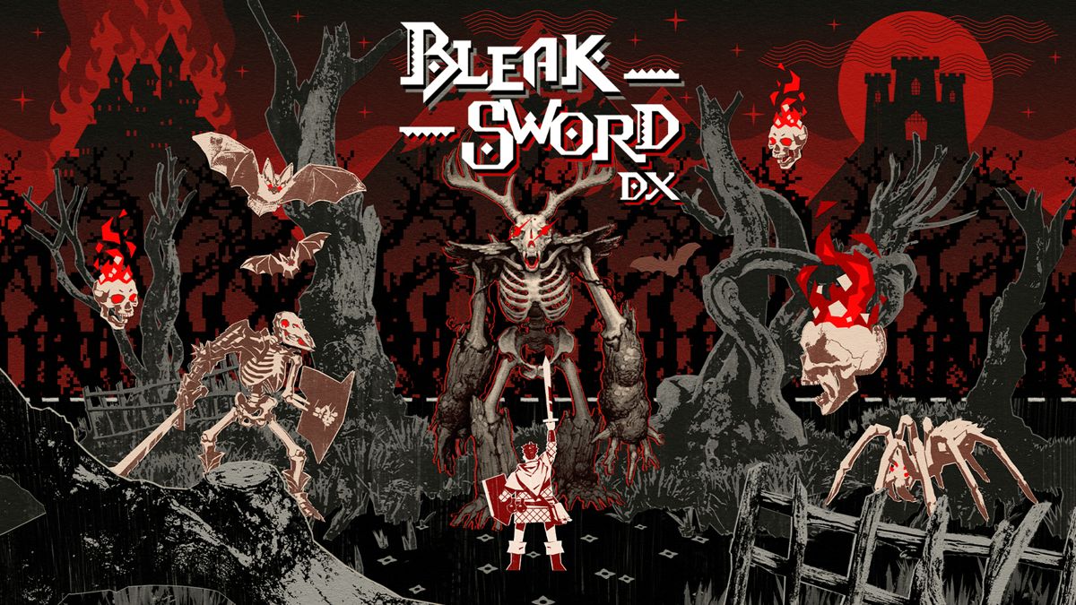 Front Cover for Bleak Sword DX (Nintendo Switch) (download release)