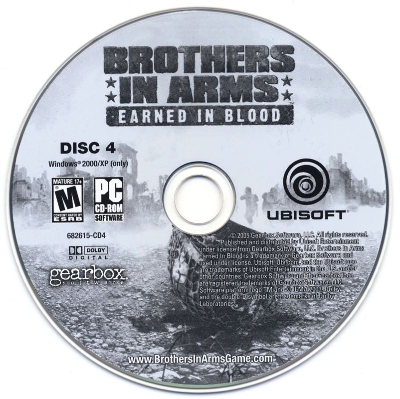 Media for Brothers in Arms: Earned in Blood (Windows): Disc 4