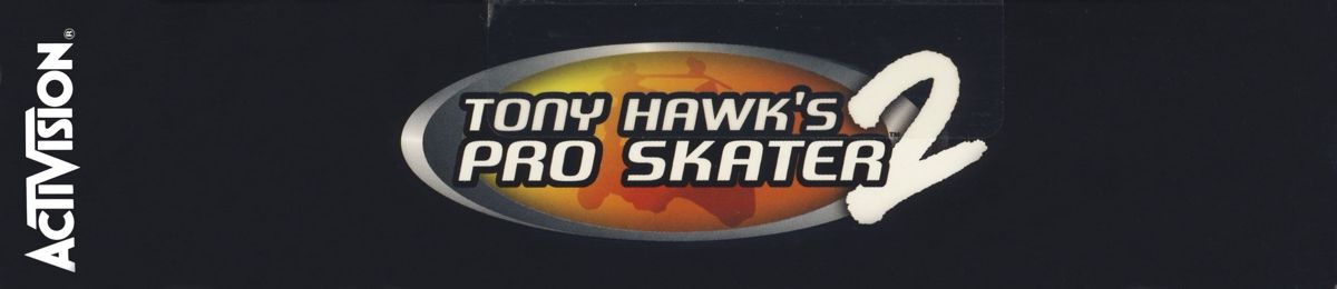 Spine/Sides for Tony Hawk's Pro Skater 2 (Windows): Top