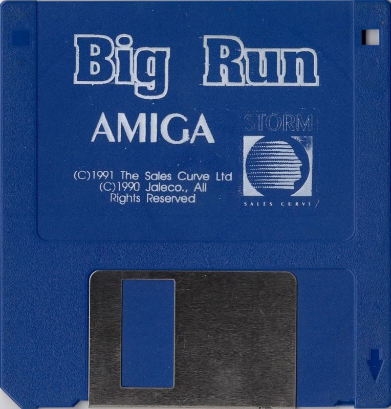 Media for Big Run (Amiga)