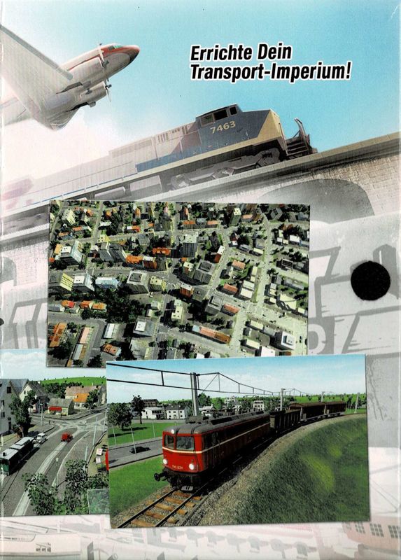 Inside Cover for Transport Fever (Macintosh and Windows): Right