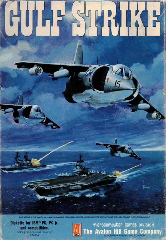 Front Cover for Gulf Strike (DOS)