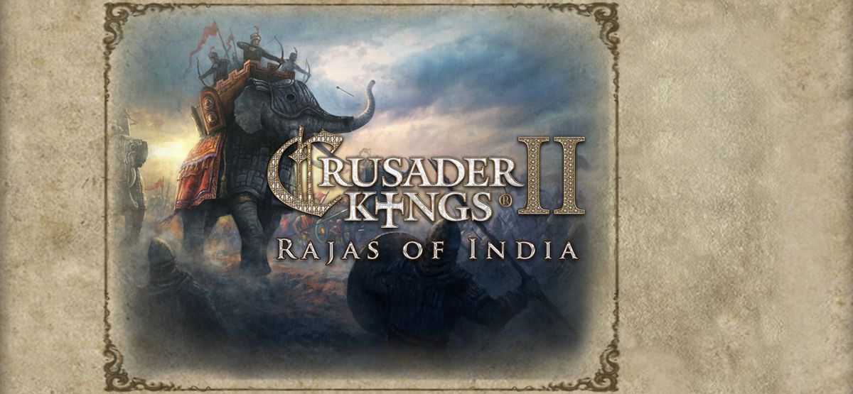 Front Cover for Crusader Kings II: Rajas of India (Windows) (GOG.com release)