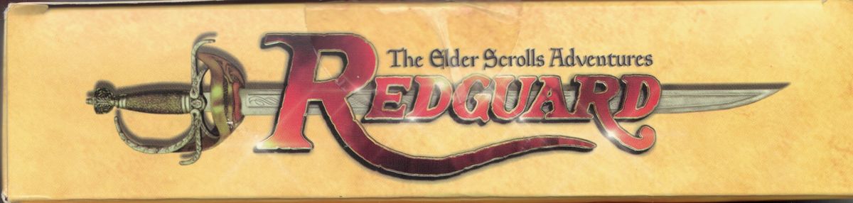 Spine/Sides for The Elder Scrolls Adventures: Redguard (Windows): Top