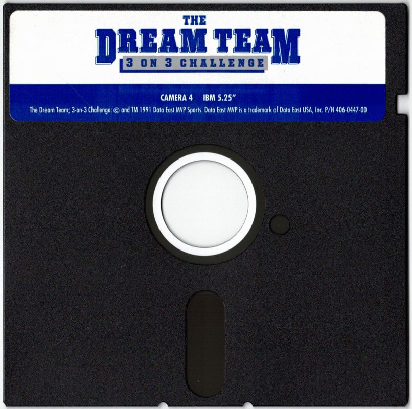 Media for The Dream Team: 3 on 3 Challenge (DOS) (5 1/4" Disk Release): Disk 4/5