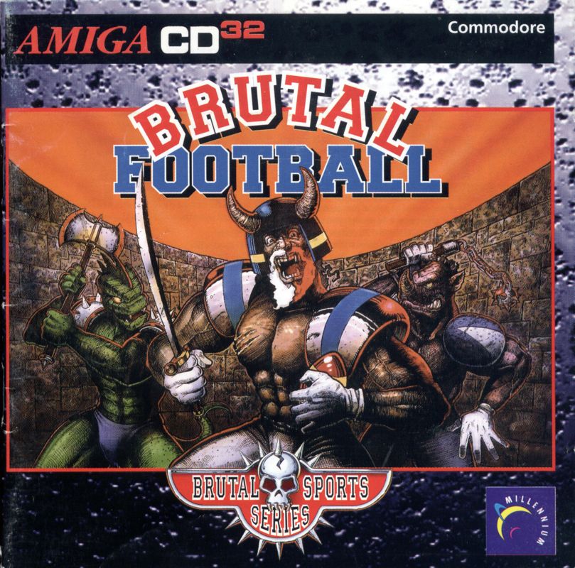 Other for Brutal Sports Football (Amiga CD32): Jewel Case - Front