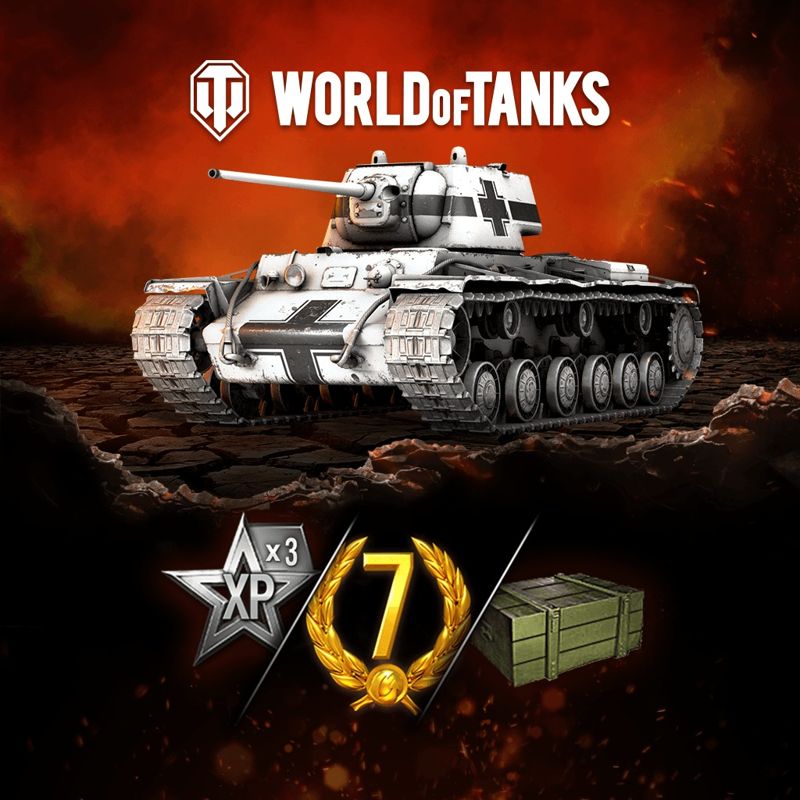 Front Cover for World of Tanks: Captured KV-1 Ultimate (PlayStation 4) (download release)