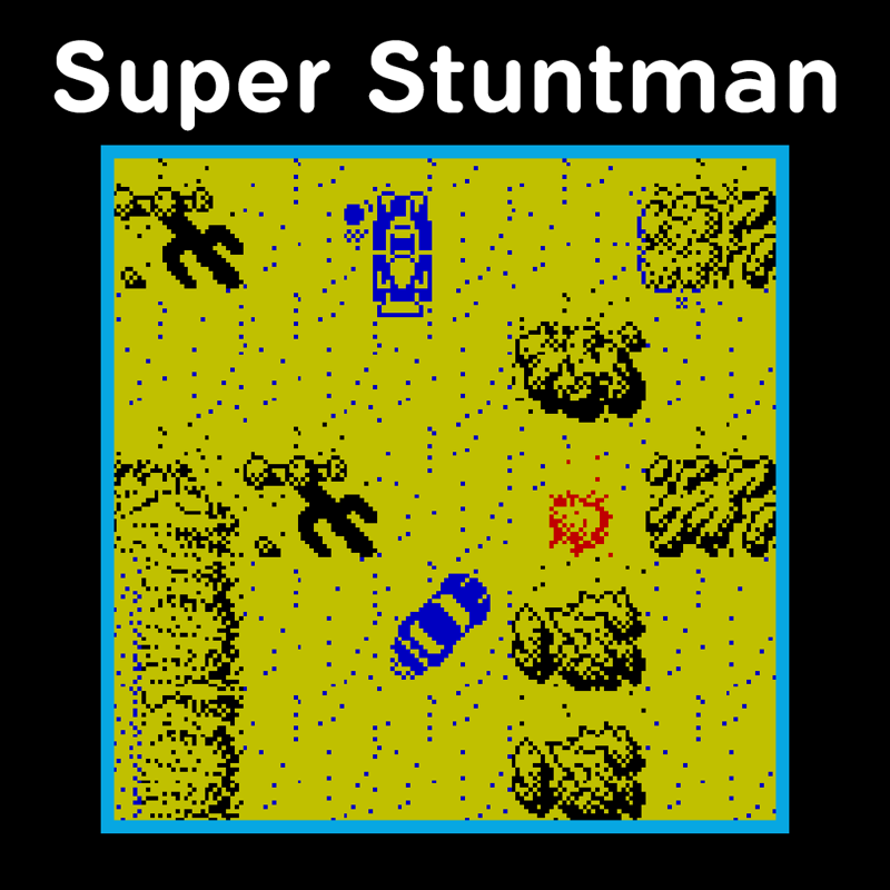 Front Cover for Super Stuntman (Antstream) (ZX Spectrum version)